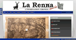 Desktop Screenshot of larenadomila.it